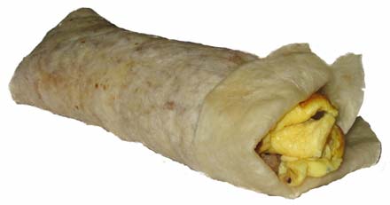 Jack in the Box Meaty Breakfast Burrito